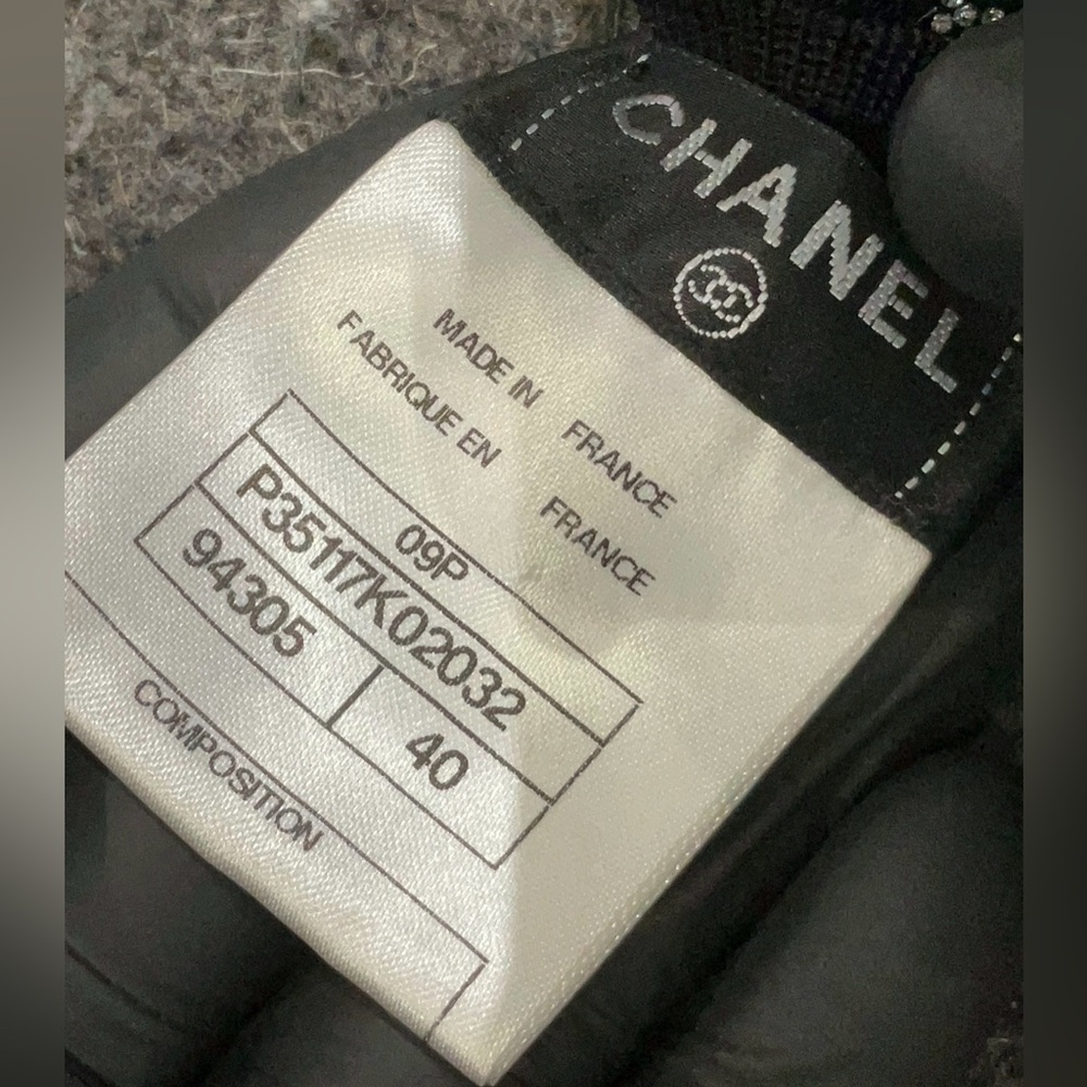 CHANEL RARE Black Slip Dress LIKE NEW - Picture 5 of 6